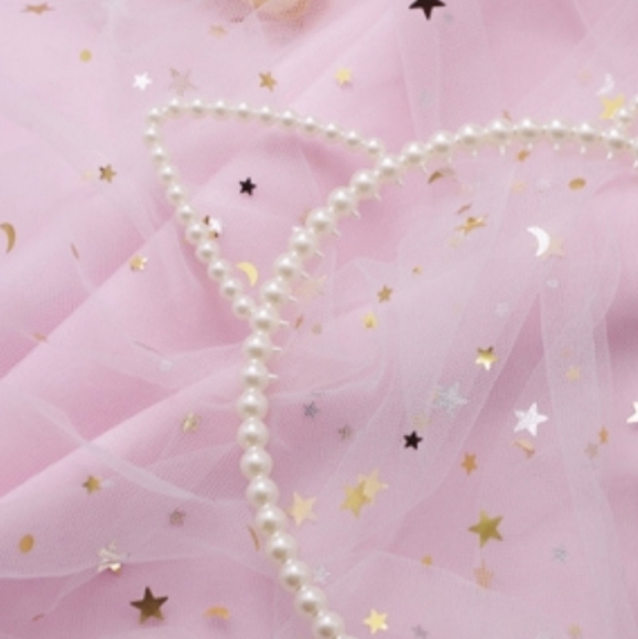 Pearl Cat Ears Headband. New - Picture 3 of 5